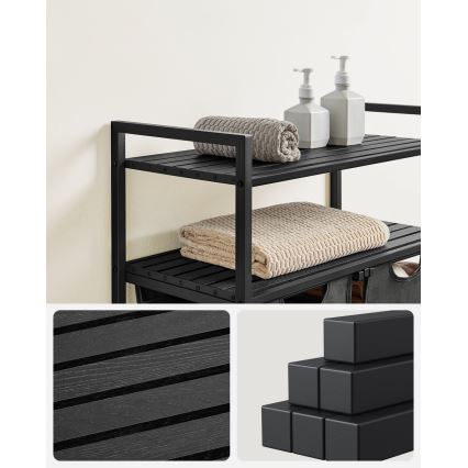 REX szürke szennyeskosár