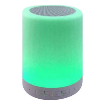 RGB LED asztali lámpa hangszóróval, 5V