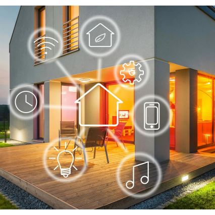 RGBW LED Dimmelhető izzó A65 E27/11W/230V 2700-6500K Wi-Fi Tuya