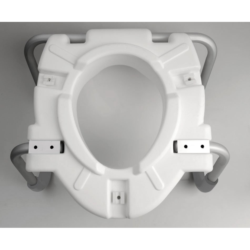 Ridder - Emelt WC-ülőke kapaszkodóval, fehér