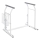 Ridder - Támogató mobil kapaszkodó WC-hez 66x71,5 cm fehér