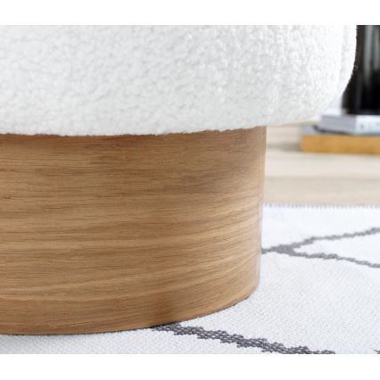 RIKI gyerekfotel 40x47 cm, fehér