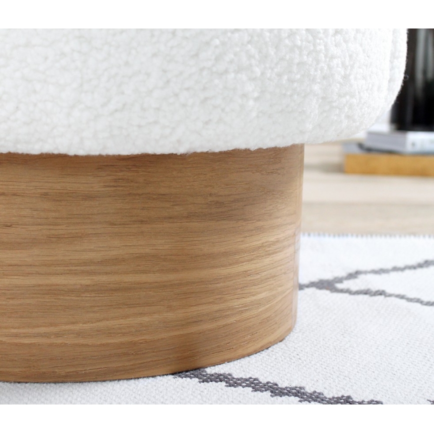 RIKI gyerekfotel 40x47 cm, fehér