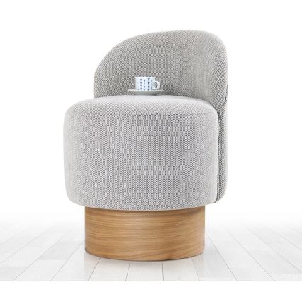 RIKI gyerekfotel, 40×47 cm, szürke