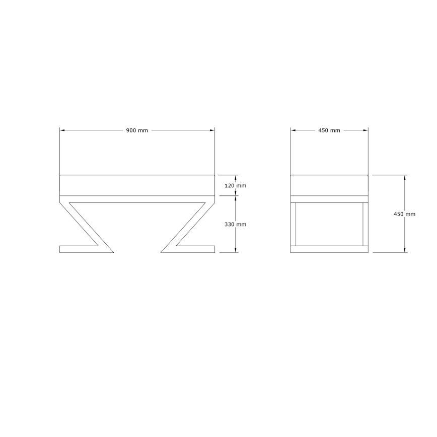 RINA ülőke 45x90 cm bézs