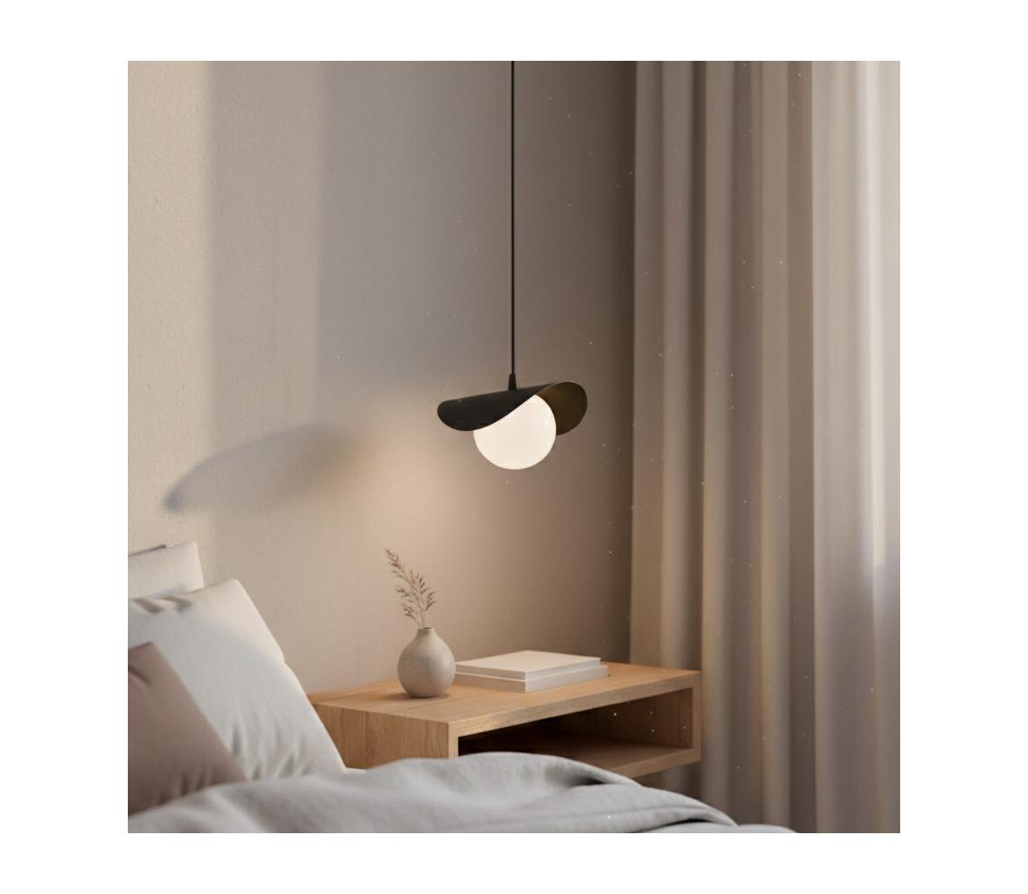 EMIBIG RITUAL kábeles függeszték 1xG9/8W/230V, fekete 1490/1