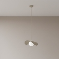 RITUAL kábeles függőlámpa, 1xG9/8W/230V, bézs