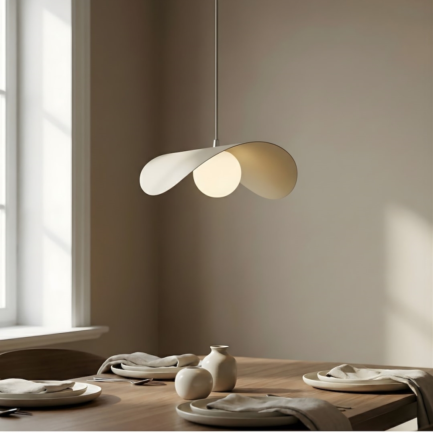 RITUAL kábeles függőlámpa, 1xG9/8W/230V, bézs