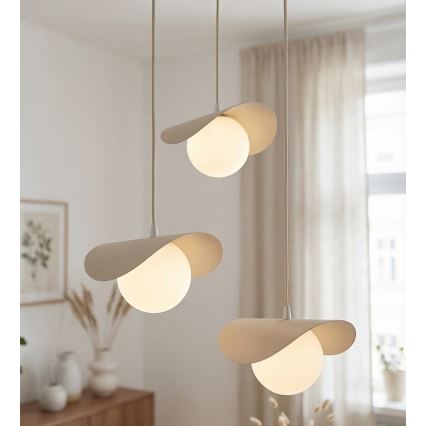 RITUAL kábelre függesztett csillár 1xG9/8W/230V bézs