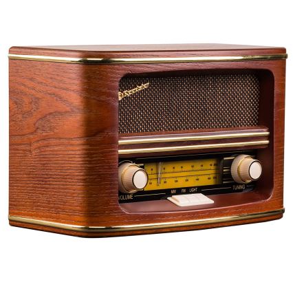 Roadstar HRA-1500/N - Rádió FM/MW 24W/230V/6xLR14