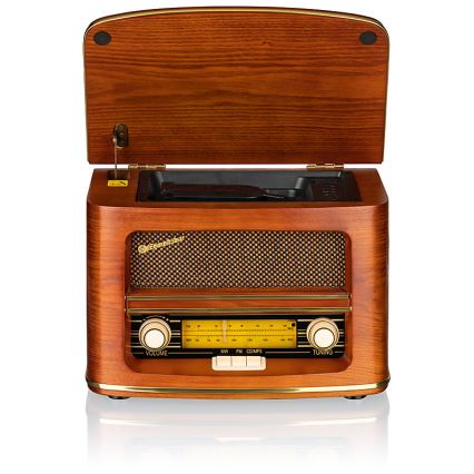 Roadstar HRA-1500UEMP - CD- és USB-lejátszású rádió 32W/230V + távirányító
