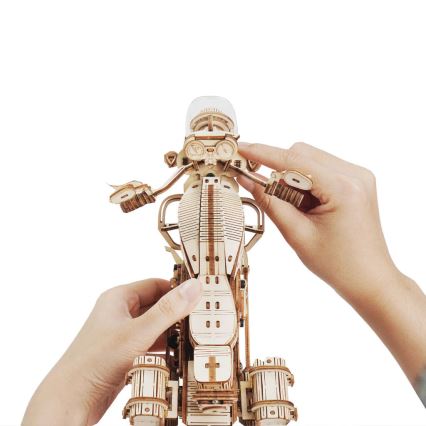 RoboTime - 3D fa mechanikus puzzle Motorkerékpár cruiser