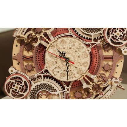 RoboTime - 3D fa mechanikus puzzle Óra naptárral