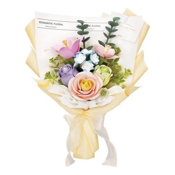 RoboTime - 3D kirakós Tavaszi csokor