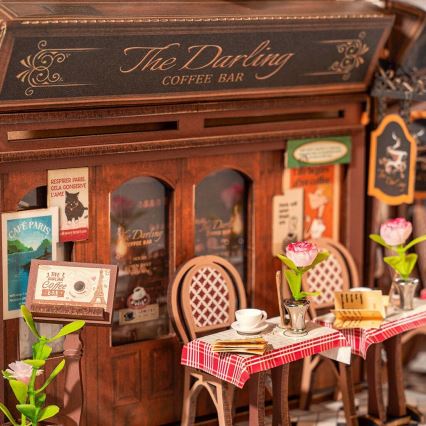 RoboTime - 3D LED puzzle Könyvtámasz Találkozás a könyvfolyosón 2xAAA