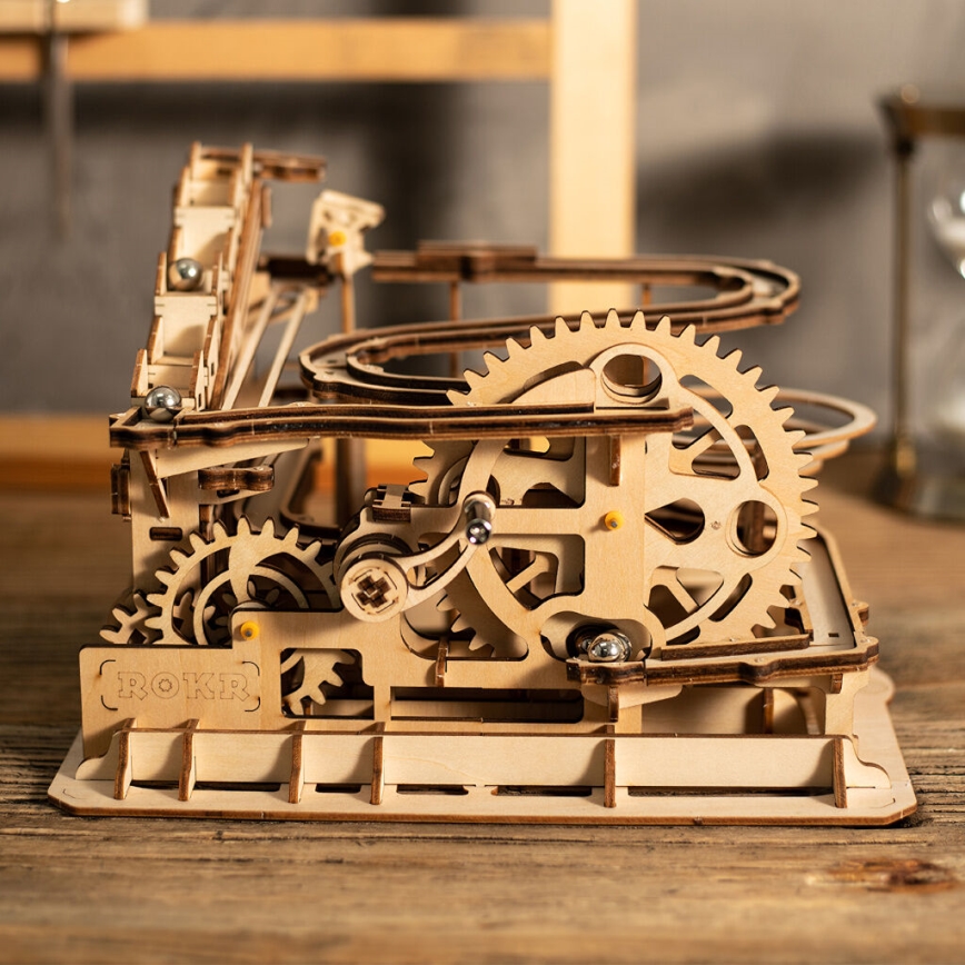 RoboTime - 3D Üveggolyó pálya puzzle Spirál