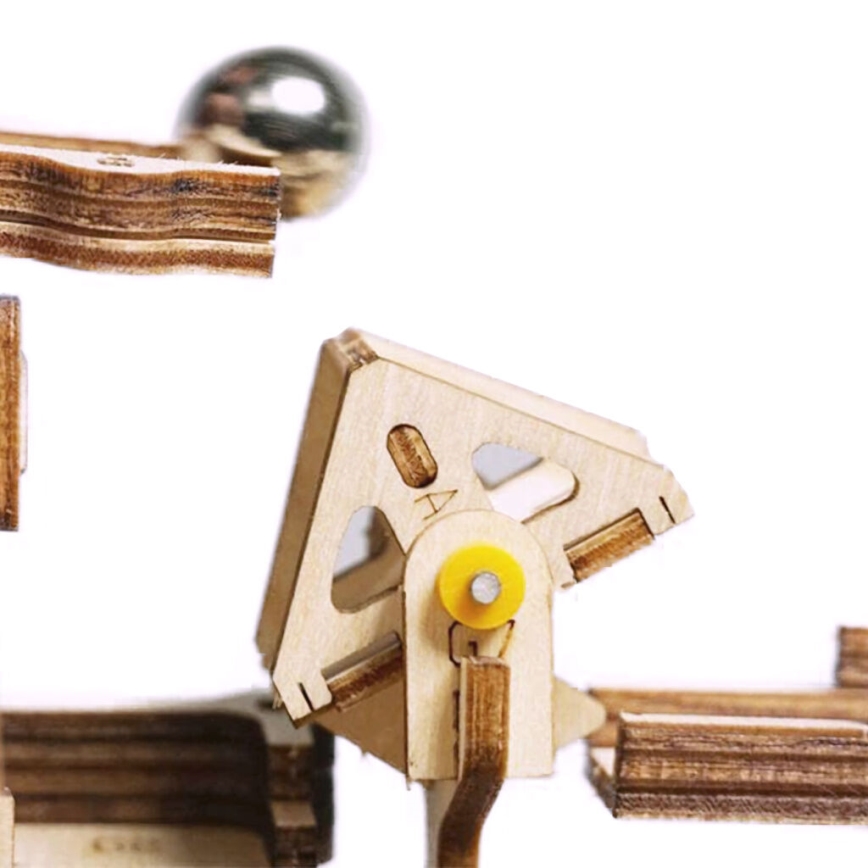 RoboTime - 3D Üveggolyó pálya puzzle Spirál