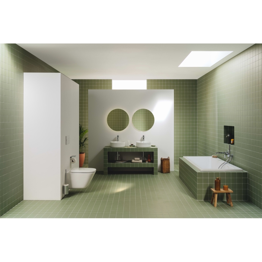 Roca A3270MJ000 - GAP mosdó 39 cm átmérőjű, kerámia/fehér, pultba építhető