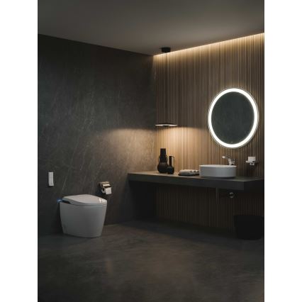 Roca A506403110 - Kerek mosdószifon ROCA, fényes króm