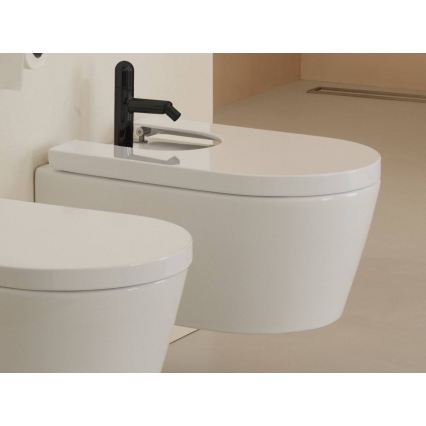 Roca A80652200B - Bidé ülőke SoftClose INSPIRA supralit/fehér