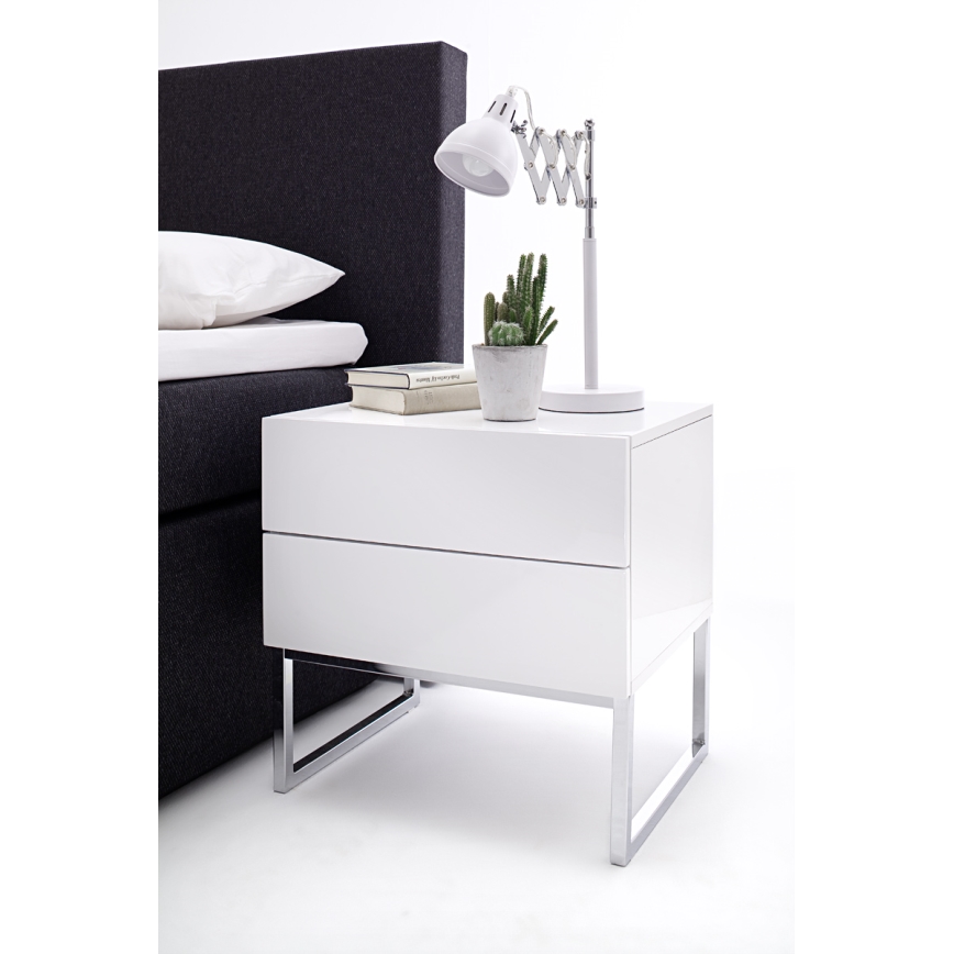 ROCKY éjjeli szekrény fehér