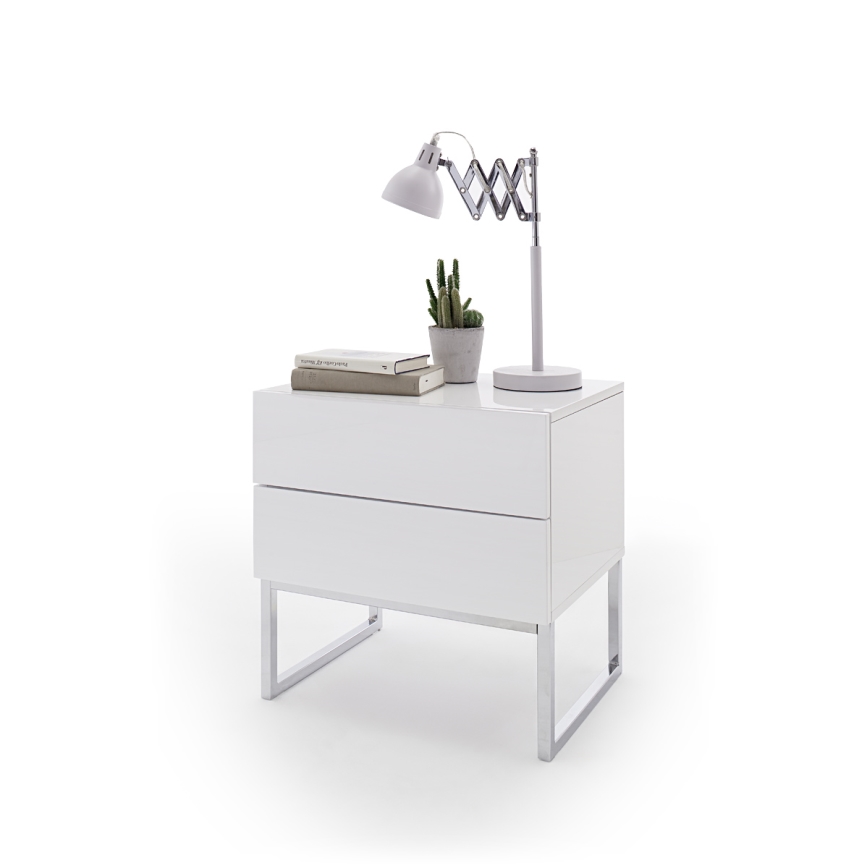 ROCKY éjjeli szekrény fehér