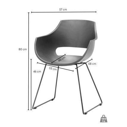 ROCKY szék 1 db zöld