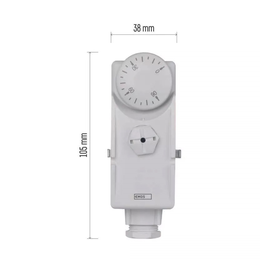 Rögzített termosztát 230V