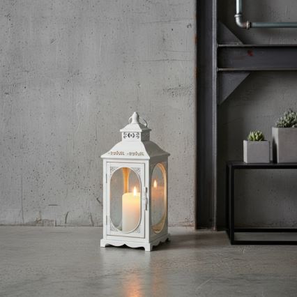 ROSEHILL dekoratív lámpás, 40 cm, fehér