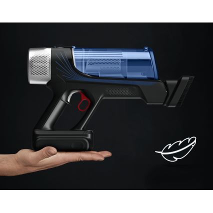 Rowenta - Botporszívó felmosóval X-FORCE FLEX ANIMAL AQUA AUTO 4in1 250W/25,2V 2500 mAh fekete/kék