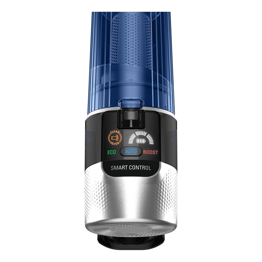 Rowenta - Botporszívó felmosóval X-FORCE FLEX ANIMAL AQUA AUTO 4in1 250W/25,2V 2500 mAh fekete/kék
