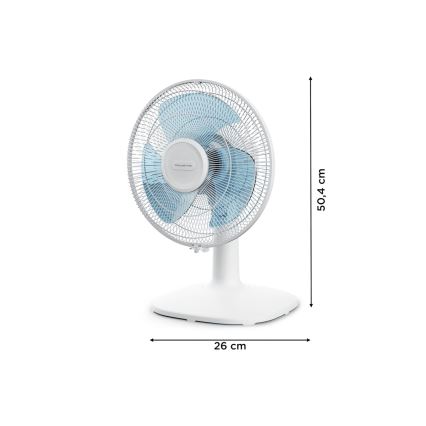 Rowenta - Asztali ventilátor ESSENTIAL 28W/230V átm. 25 cm fehér