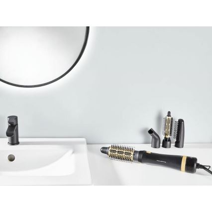 Rowenta - Express Style forrólevegős hajkefe 800W/230V fekete/arany