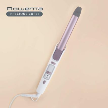 Rowenta - Hajsütővas PRECIOUS CURLS PREMIUM CARE fehér/lila