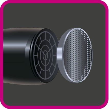 Rowenta - Hajszárító KARL LAGERFELD STUDIO DRY 2100W/230V fekete