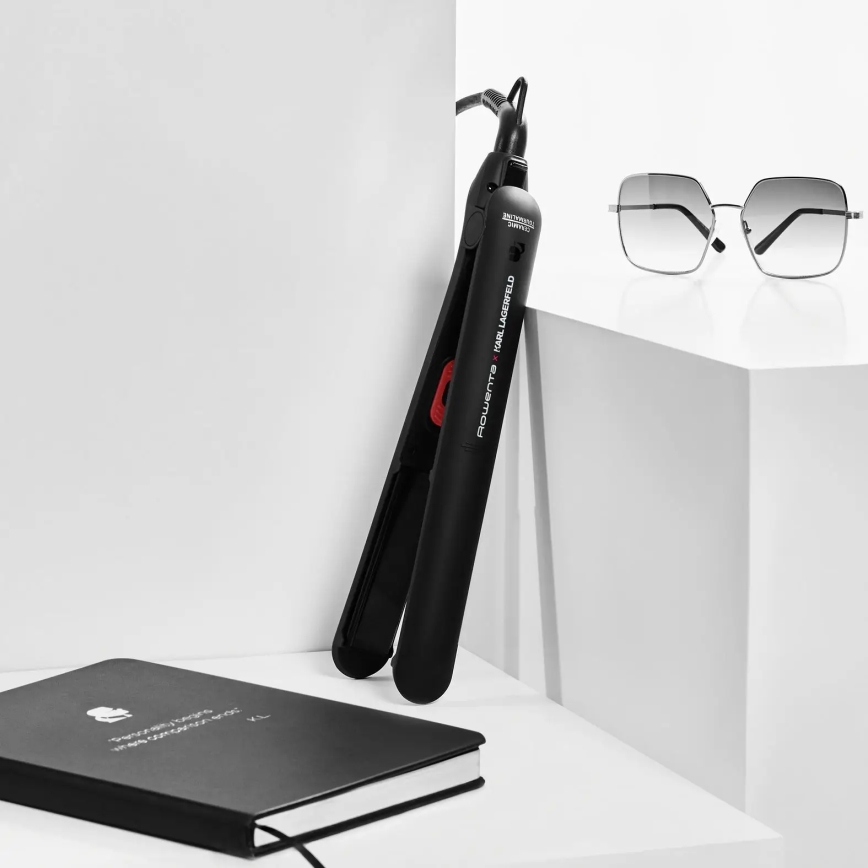 Rowenta - Hajvasaló KARL LAGERFELD EASYLISS fekete