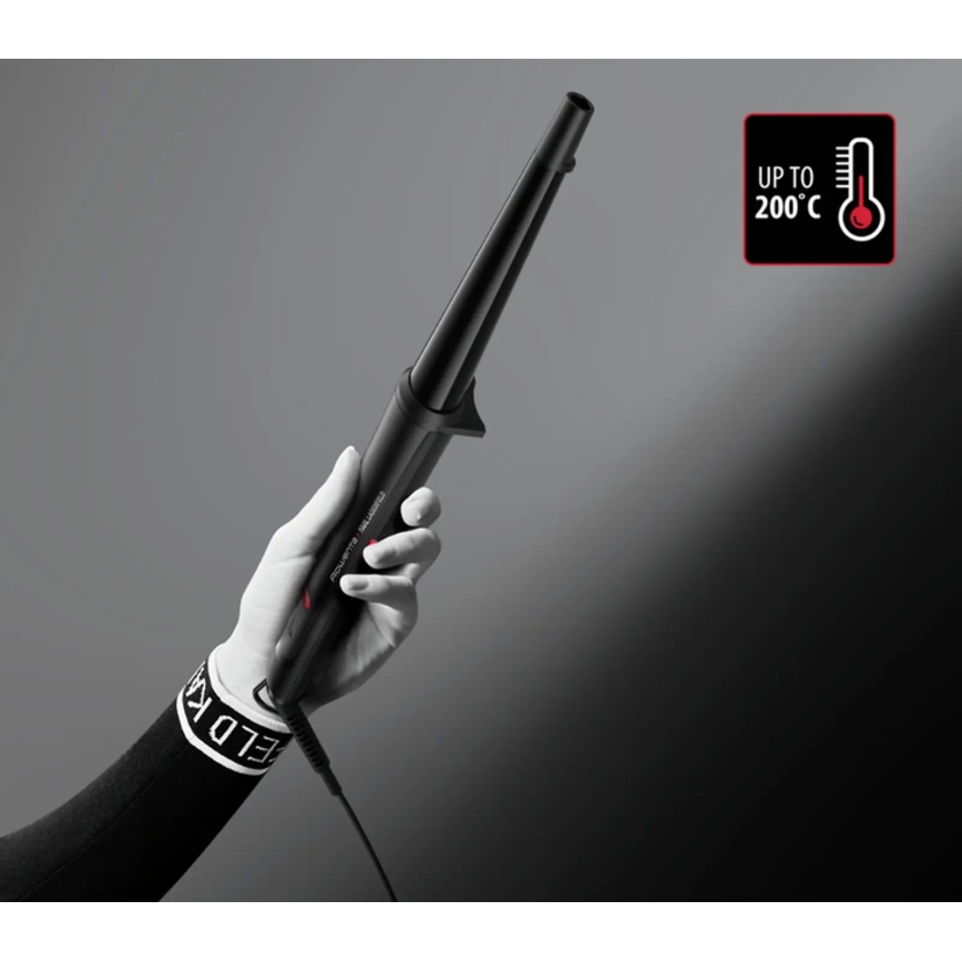 Rowenta - Kúpos hajsütővas KARL LAGERFELD fekete