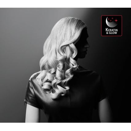 Rowenta - Kúpos hajsütővas KARL LAGERFELD fekete