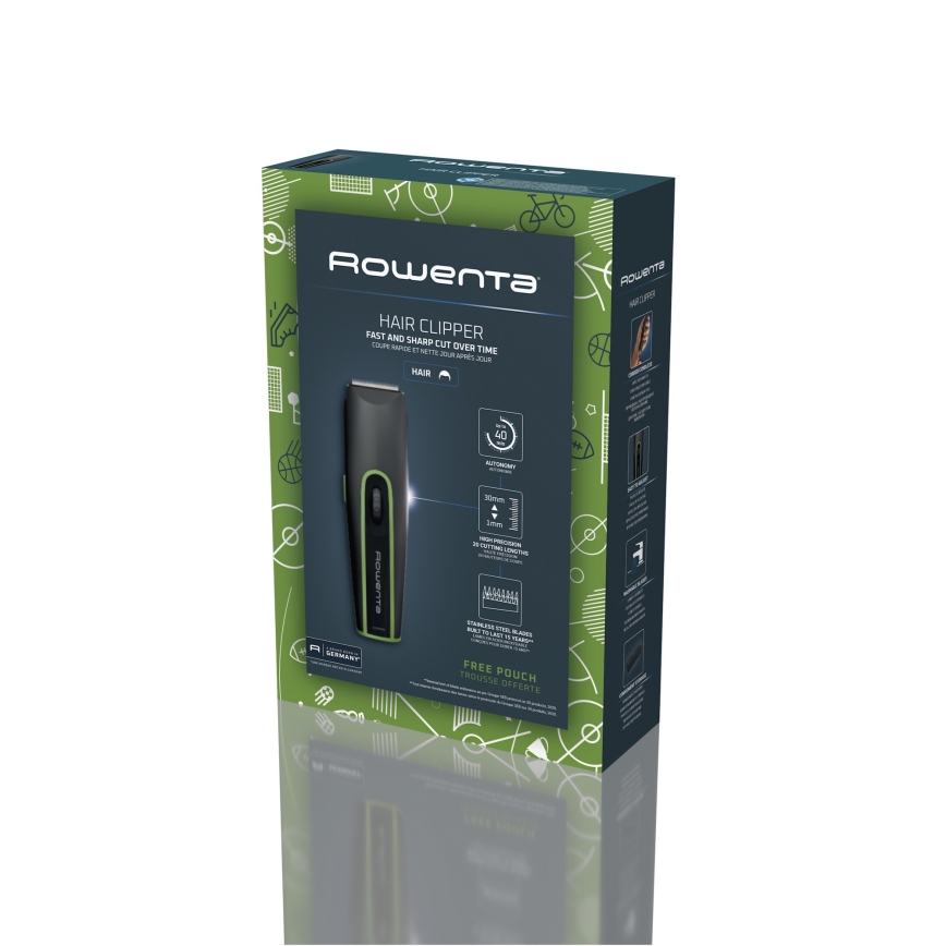 Rowenta - Trimmelő SPORT COLLECTION 600 mAh fekete