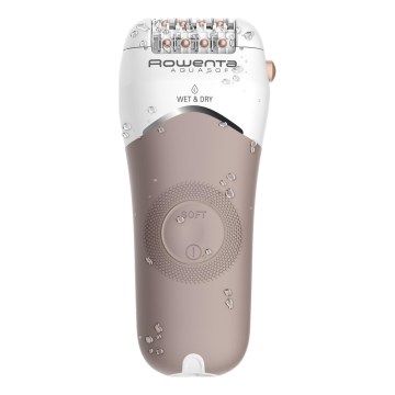Rowenta - WET&DRY epilátor 4,5 W/5 V 600 mAh bézs/arany
