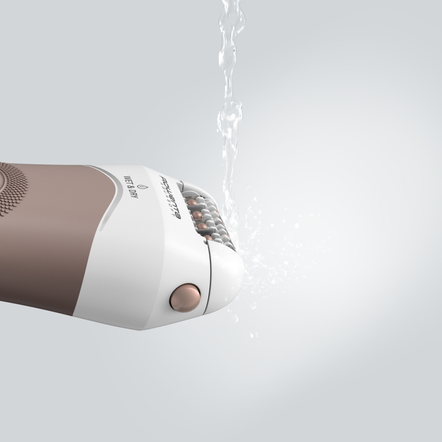 Rowenta - WET&DRY epilátor 4,5 W/5 V 600 mAh bézs/arany