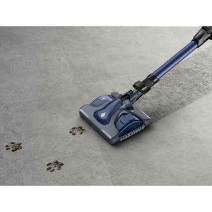 Rowenta - Álló porszívó mop funkcióval X-FORCE FLEX ANIMAL AQUA AUTO 3 az 1-ben 480W/32,4V 2500 mAh kék