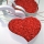 Rózsacsokor szappanból HEART RED - nagysága L (43 szál)