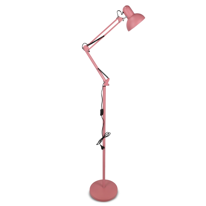 Rózsaszín állólámpa 1xE27/40W/230V