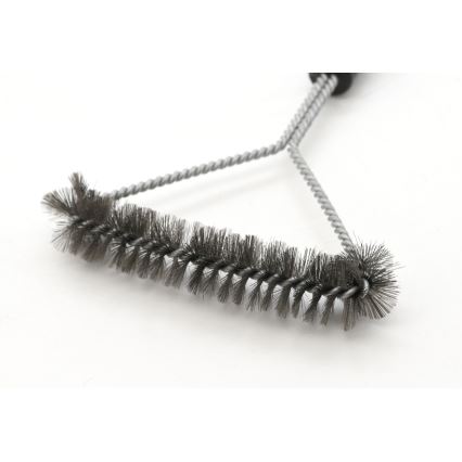 Rozsdamentes acél grilltisztító kefe