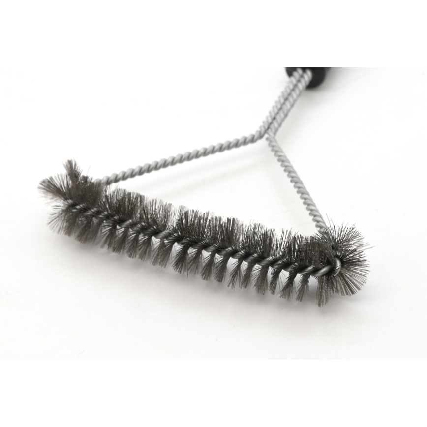 Rozsdamentes acél grilltisztító kefe