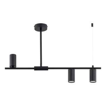 Rúdfüggeszték URANOS 3xGU10/10W/230V fekete