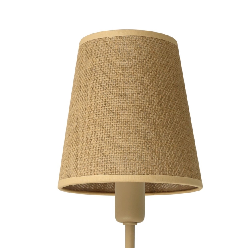 Rúdon szerelt MADELA csillár, 5 x E14 foglalat, max. 40 W, 230 V, juta, bézs