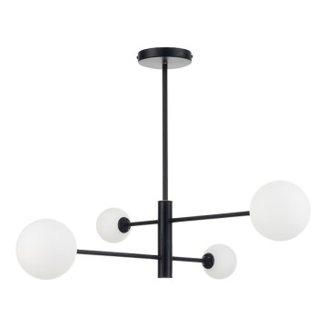 Rúdra szerelt DORADO csillár 4xG9/40W/230V fekete