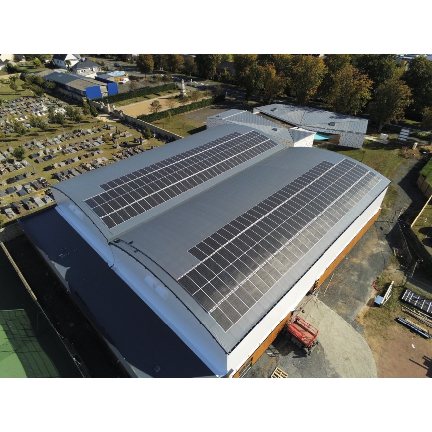 Rugalmas fotovoltaikus Napelem SUNMAN 430Wp IP68 Half Cut - raklap 66 db